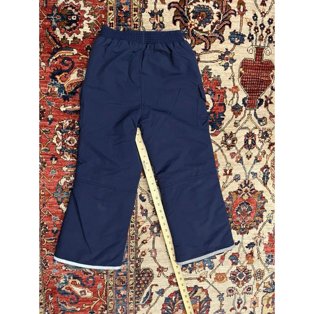 Kids Hanna Andersson Blue Pull On Winter Snowpants Size Us 8